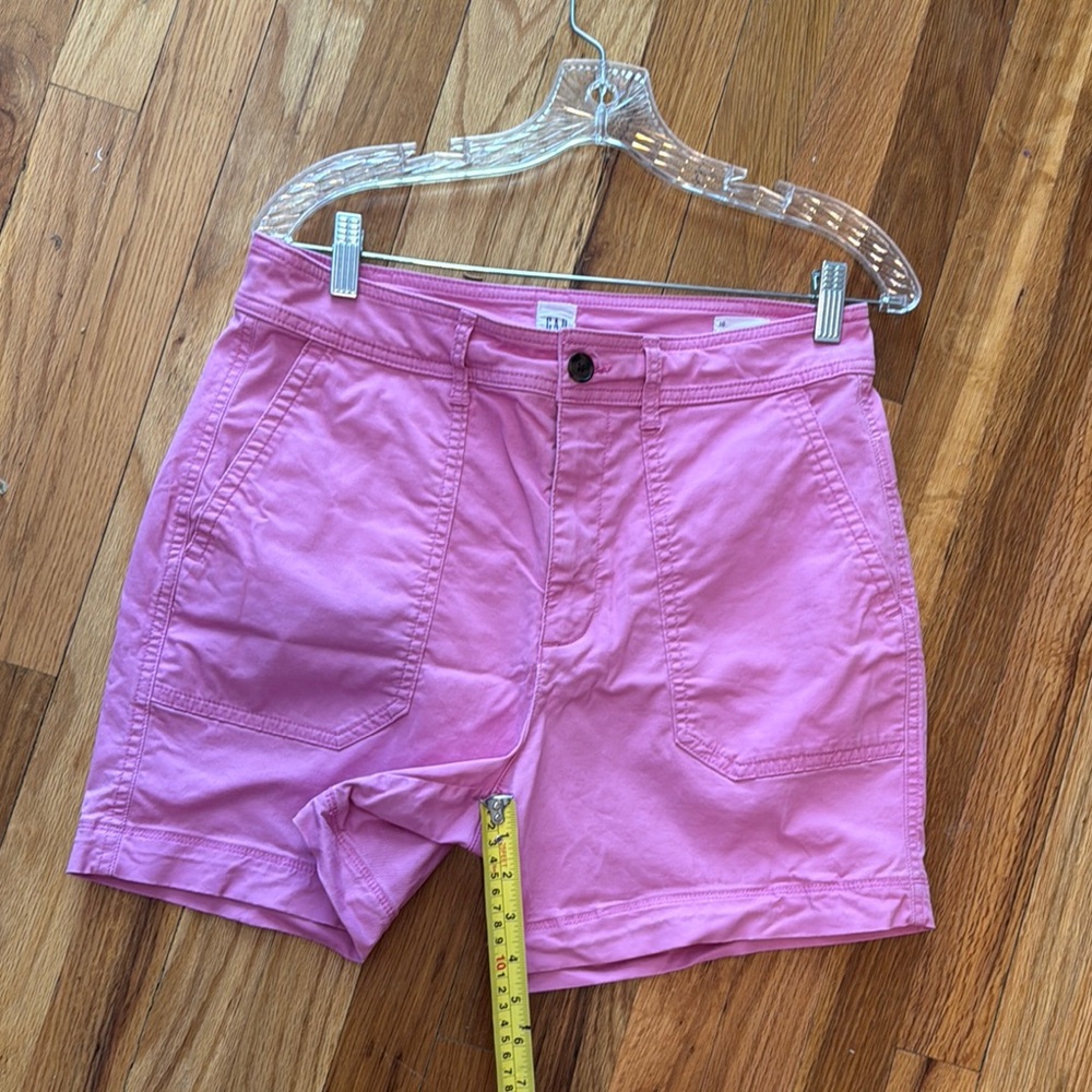 GAP Pink girlfriend Khaki Women's Shorts, Sz 10 - Picture 10 of 10